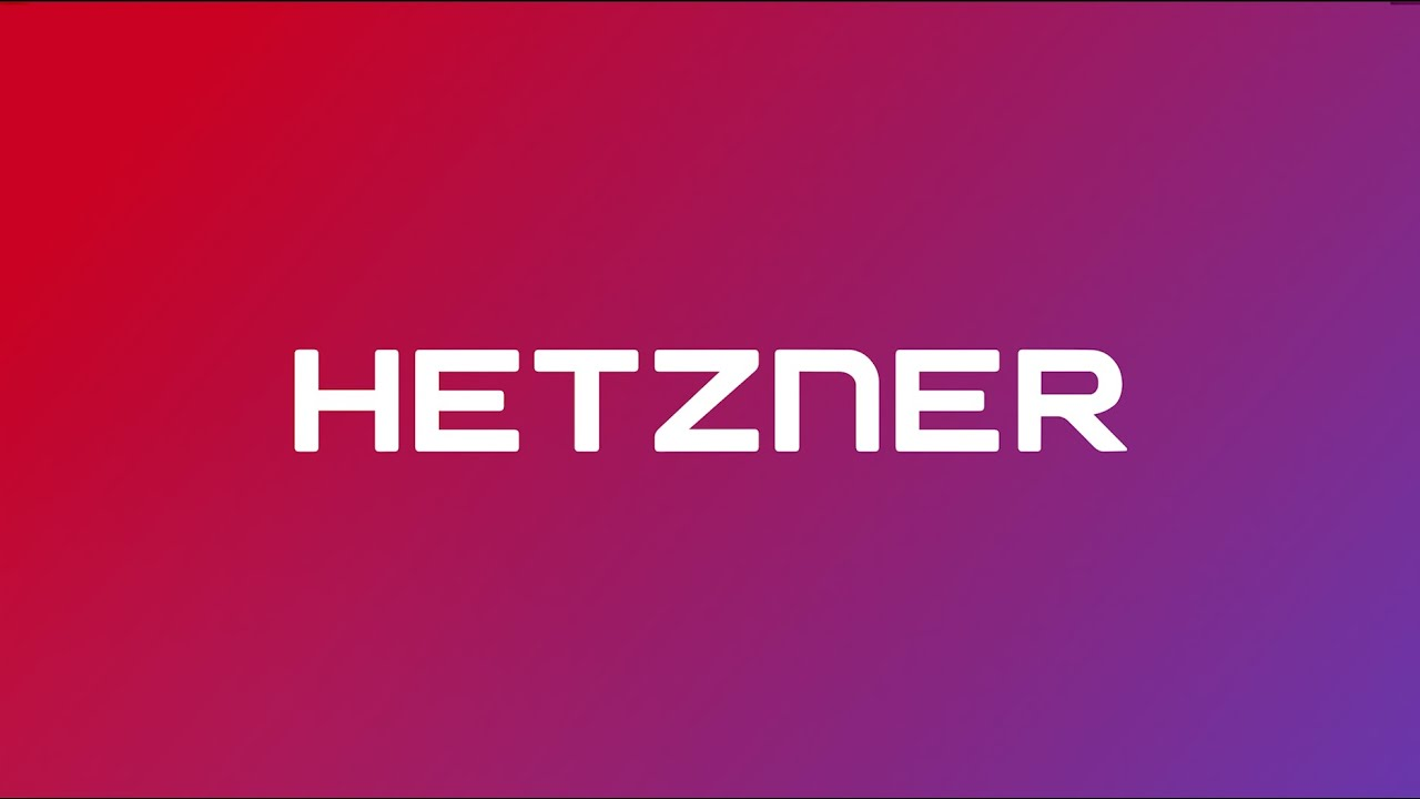 Partnerlogo Hetzner für sicheres Hosting in Deutschland