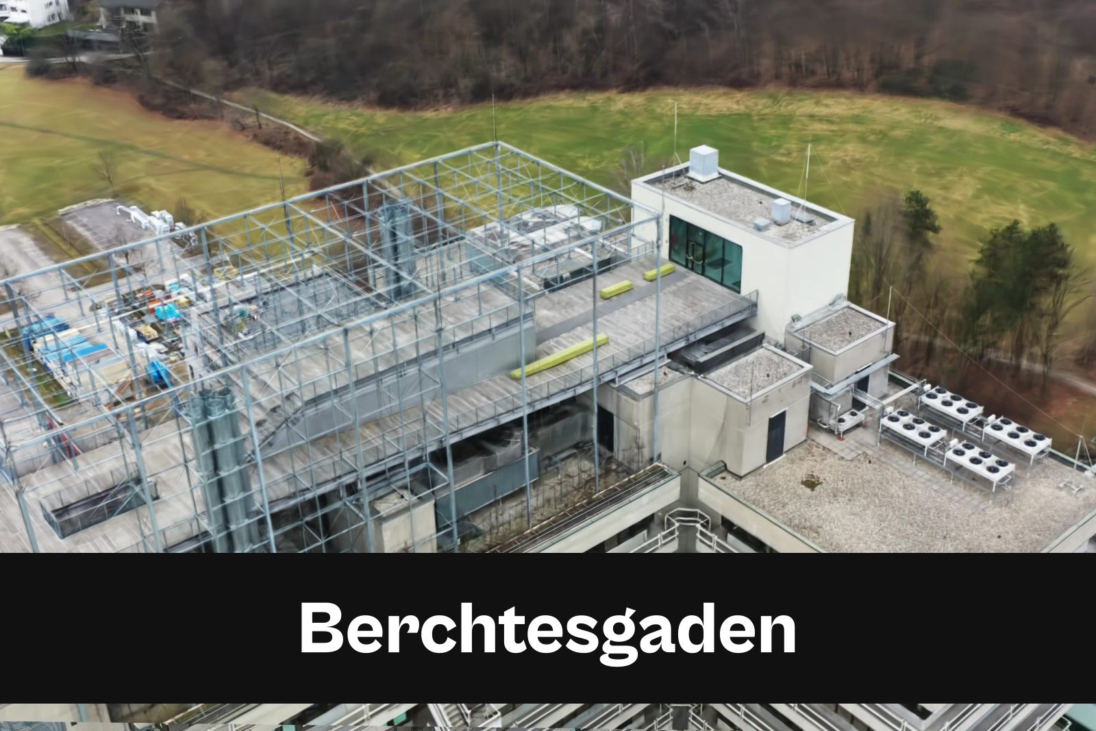 Fotorealistisches 3D-Modell als Gaussian Splat aus Drohnenaufnahmen in Berchtesgaden mit Standort-Badge