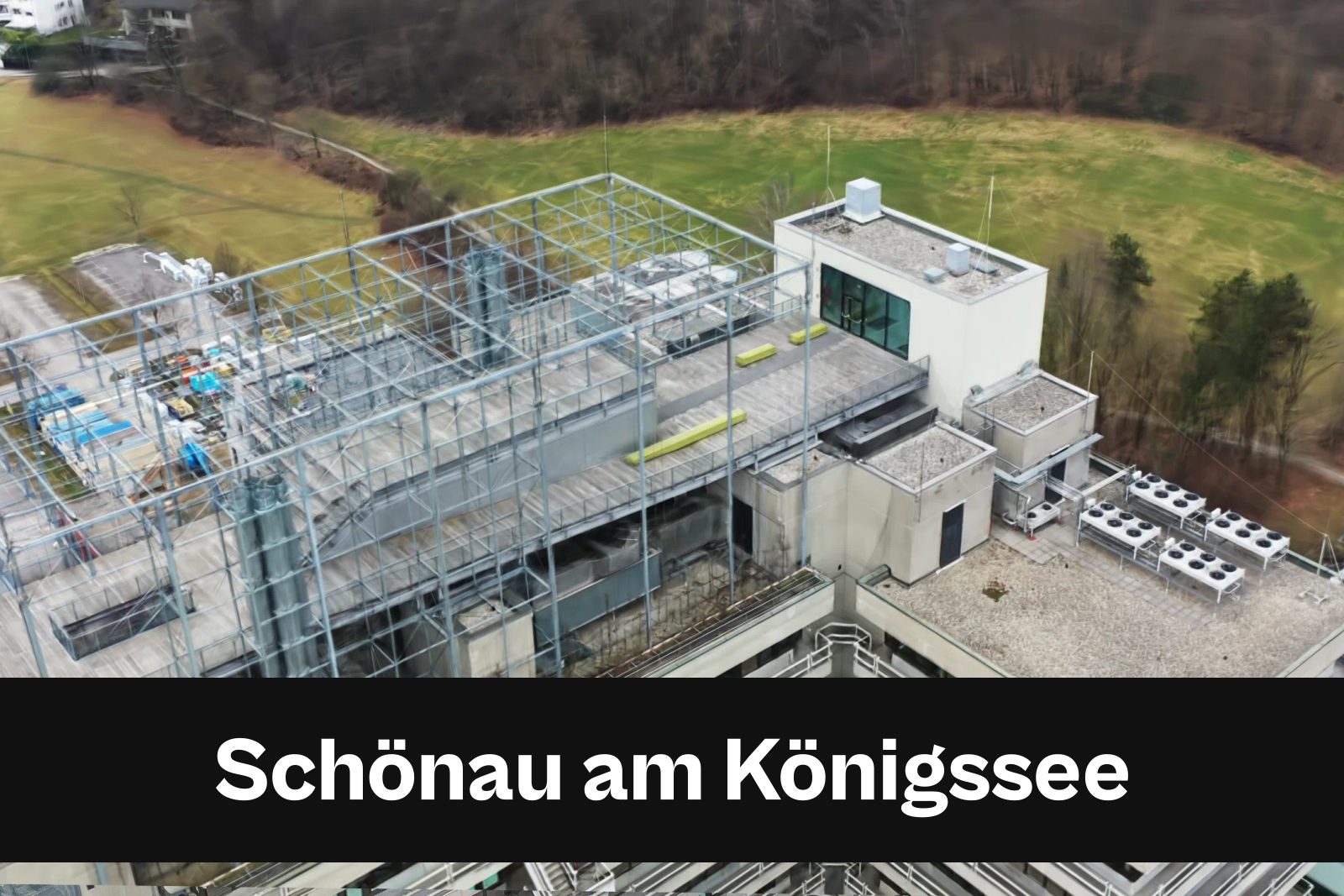 Fotorealistisches 3D-Modell als Gaussian Splat aus Drohnenaufnahmen in Schönau am Königssee mit Standort-Badge