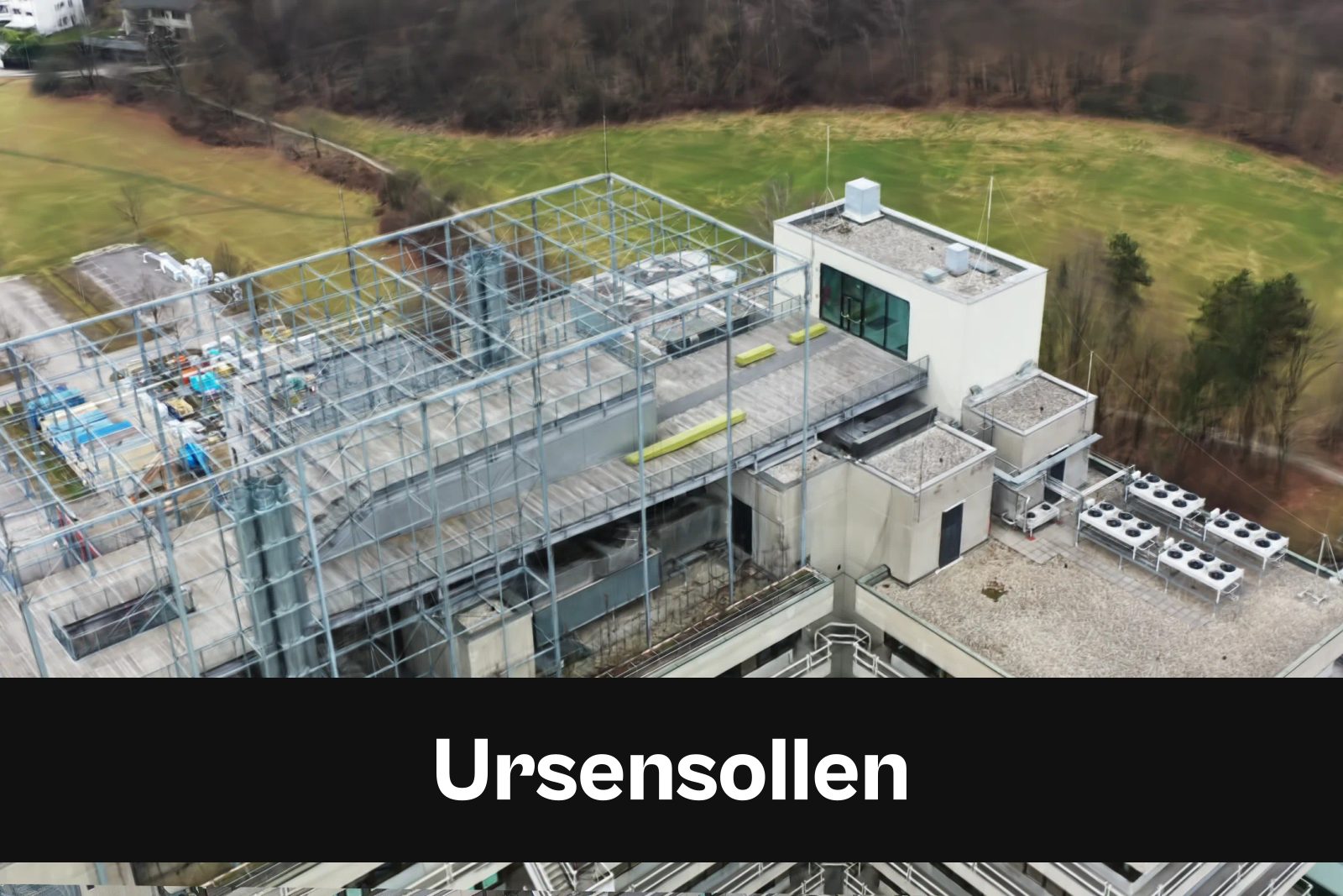 Fotorealistisches 3D-Modell als Gaussian Splat aus Drohnenaufnahmen in Ursensollen mit Standort-Badge