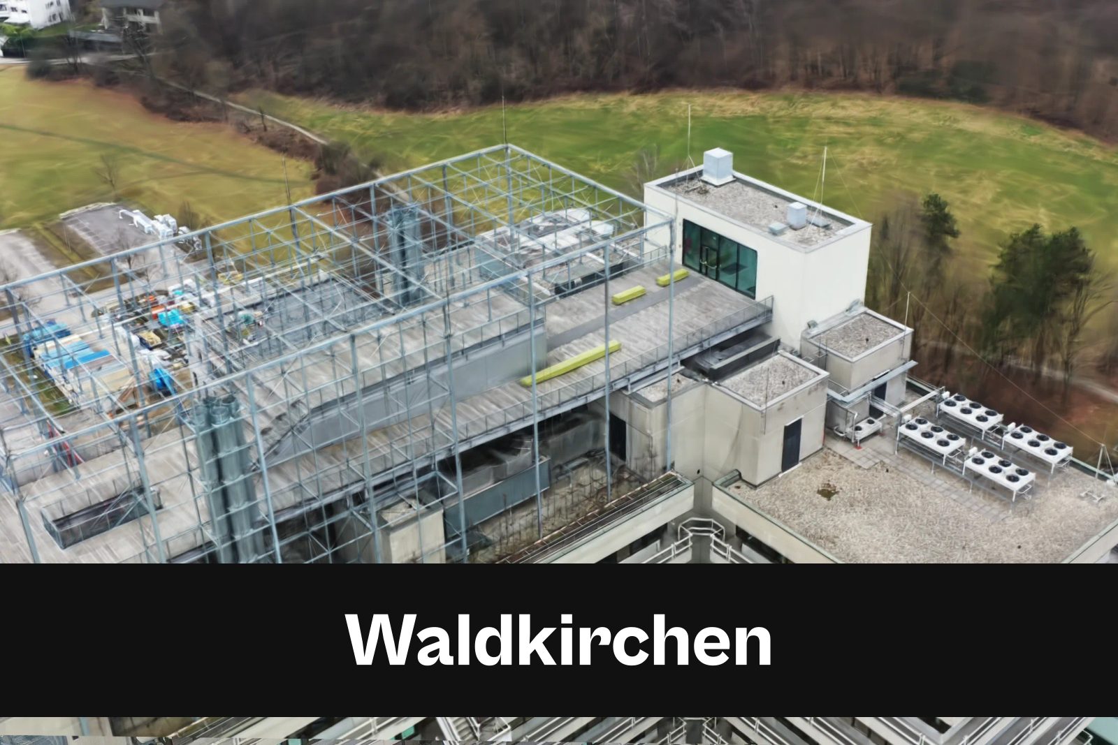 Fotorealistisches 3D-Modell als Gaussian Splat aus Drohnenaufnahmen in Waldkirchen mit Standort-Badge